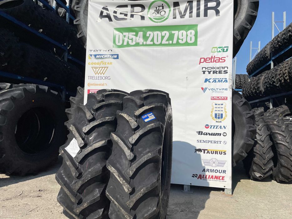 Anvelope noi agricole de tractor fata 14.9-24 cu 8pliuri garantie