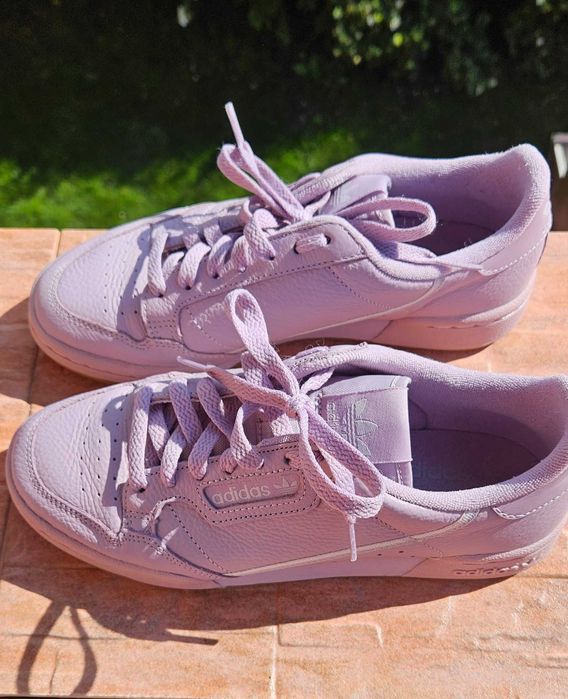 Маратонки Adidas Continental 80 лилаво