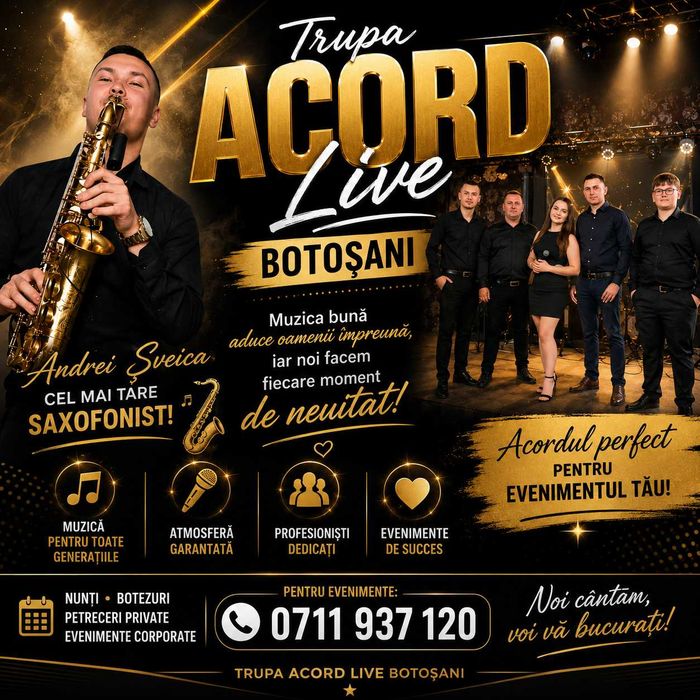 Trupa Acord Live Botoșani