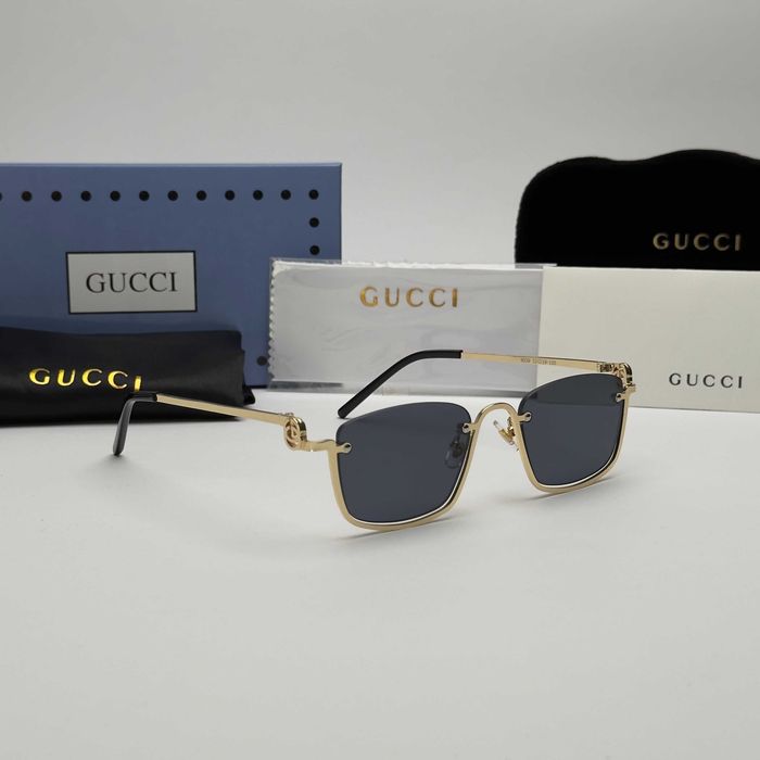 Дамски Слънчеви очила Gold Правоъгълни Limited Edition UV400 CE