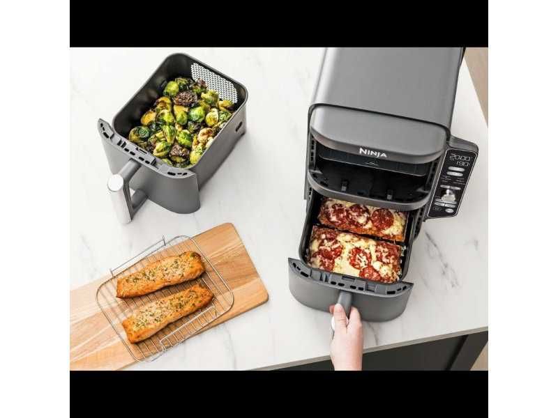 Еър Фрайър с Две Зони и 6 Функции за Готвене Ninja SL400EUCP, 9.5L