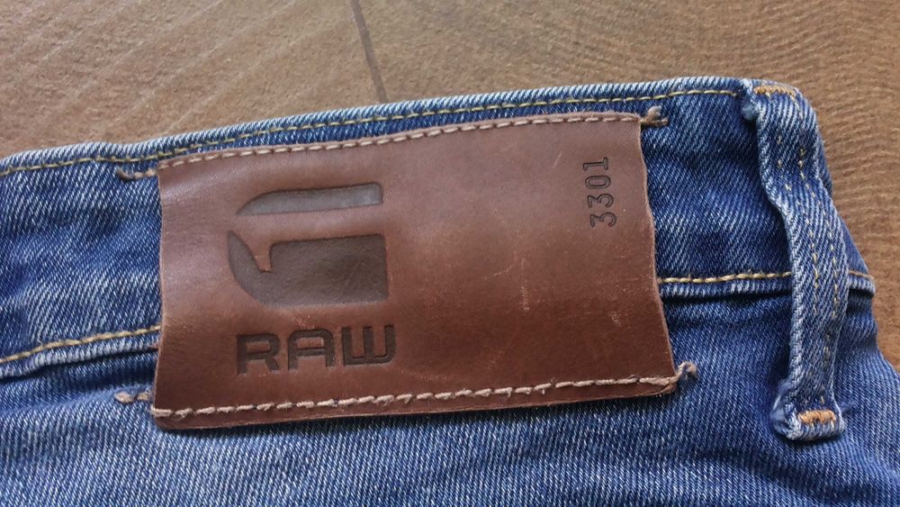 G-Star 3301 LOW TAPERED Jeans Размер 32 / 30 еластични дънки 1-61