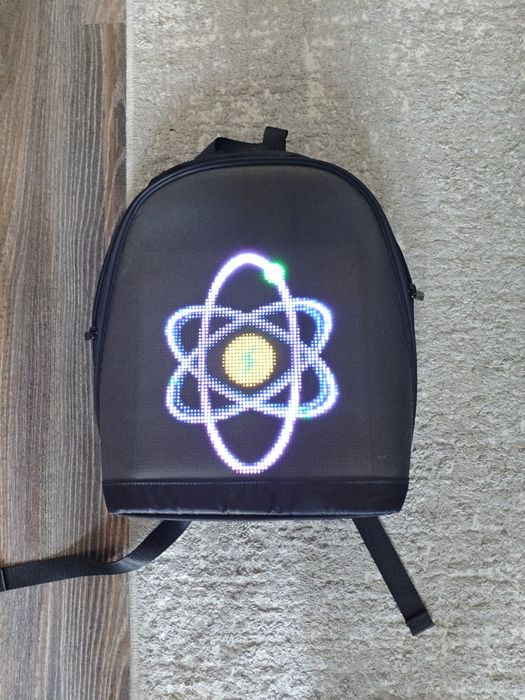 Led Рюкзак черный