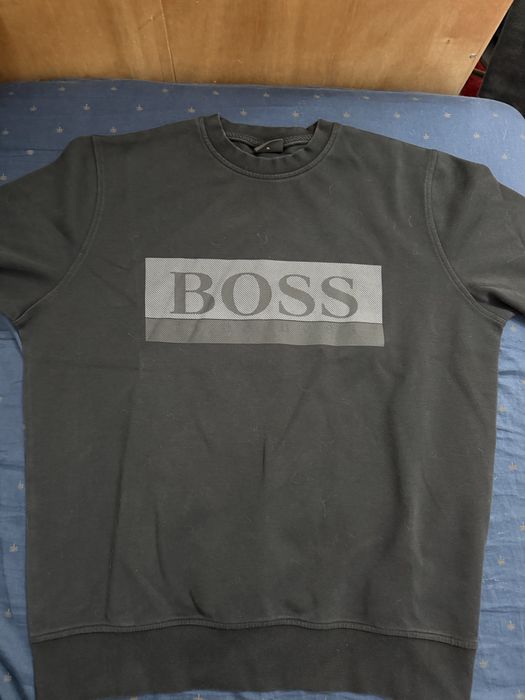 AUTENTIC Hugo Boss Bluză/Pulover Logo Bărbați/Unisex | Mărime XL/L