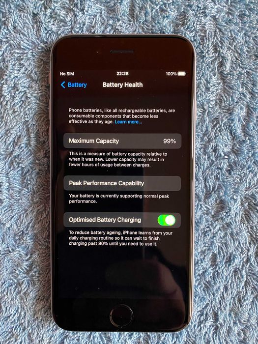 Iphone 6S,Space Grey,32GB,99%-Kапацитет на батерията-нов