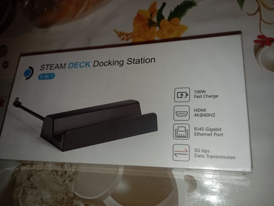 новый Док станция для Steam deck, Rog ally