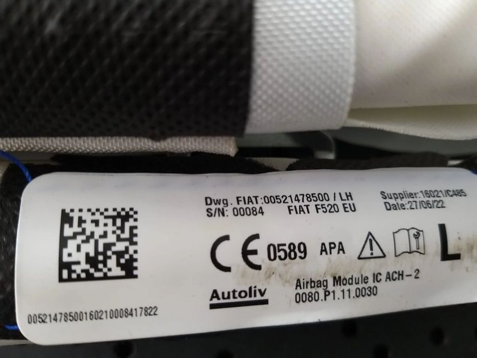 Airbag cortina stanga jeep renegade 00521478500