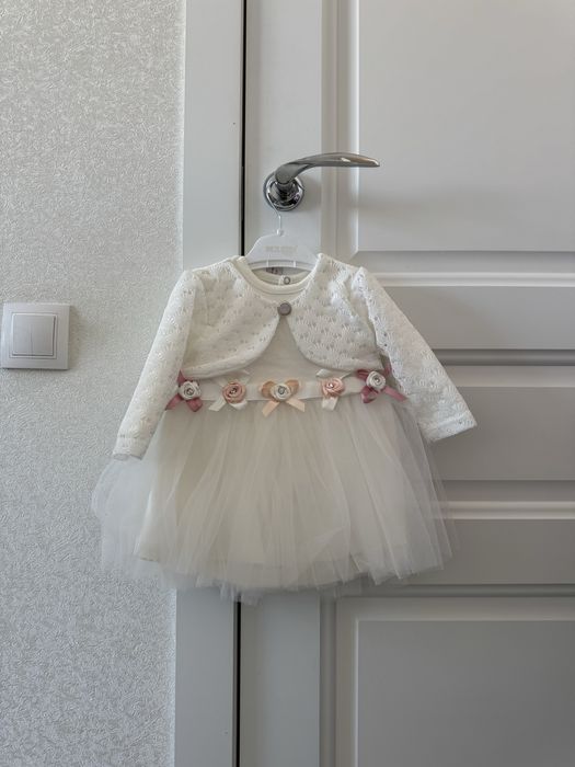 Нарядное Платье для девочек 74см