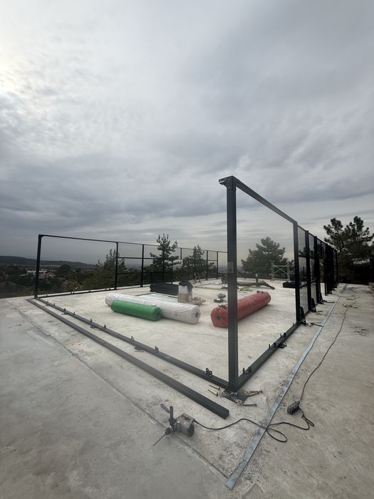 Монтаж падел корта, ( padel )