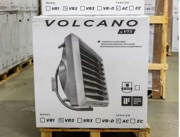 Тепловентилятор VOLCANO (обогреет склады, магазины, СТО)