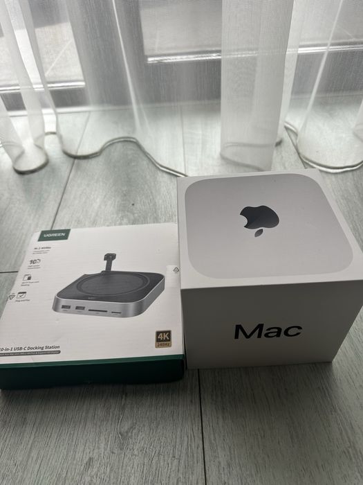 Mac Mini PC Apple cu procesor Apple M4, 10 nuclee CPU and 10 nuclee GPU, 16GB, 256GB SSD, INT KB