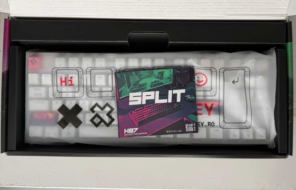 QwertyKey H87 Alba Bluetooth Wireless Switch-uri Brown