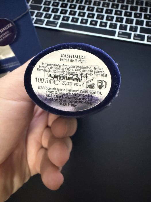 Parfum v canto Kashimire