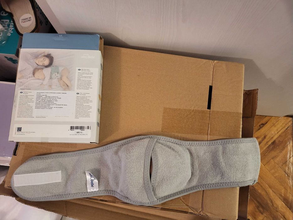 Бебешко коланче с черешови костилки против колики