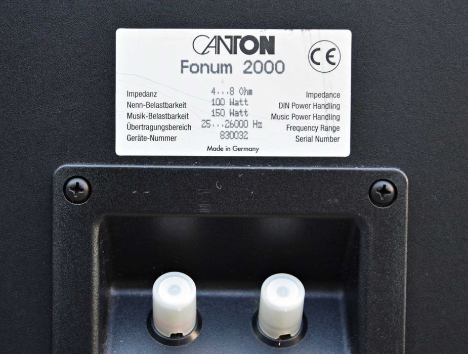 Boxe Canton Fonum 2000, boxe de podea