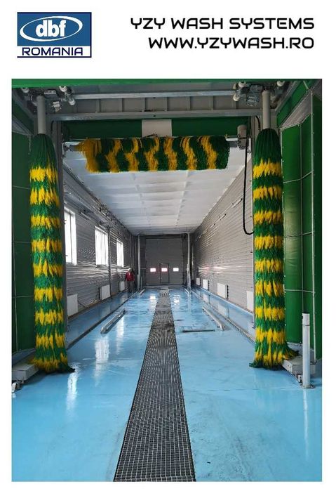 Spalatorie automata  camioane, portal spalare camioane si autobuze