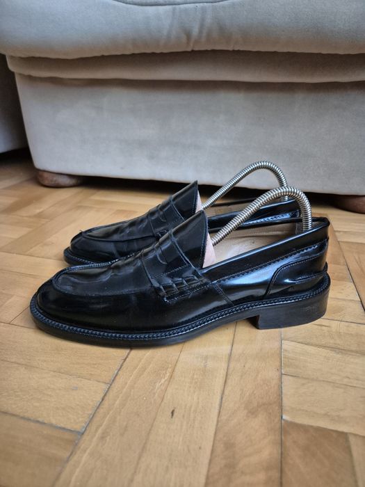 Pantofi de lux Saxone of Scotland, Goodyear Welted, Hand Made - 39/40