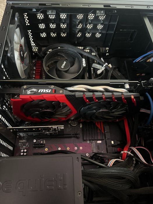 Геймърски компютър Ryzen 7 1700 GTX 1060, 32GB RAM, 1TB SSD 1 TB HDD