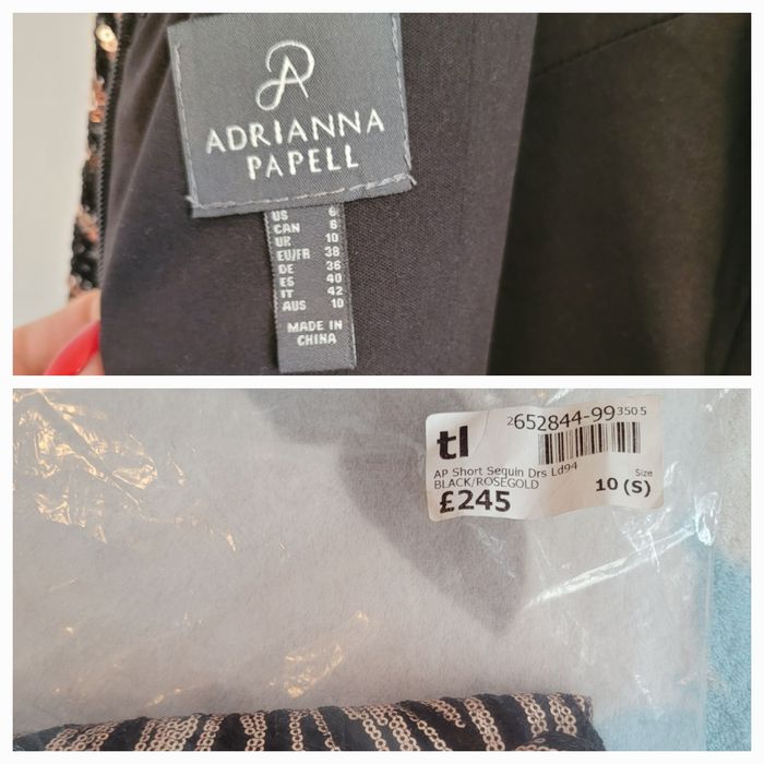 Rochie Adrianna Papell mar 36 S