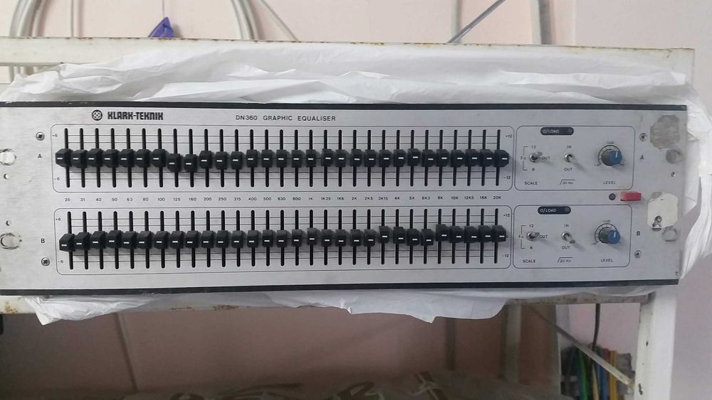 Klark Teknik DN60 аудио анализатор [аналайзер) с RT60 + 6051 и мик.