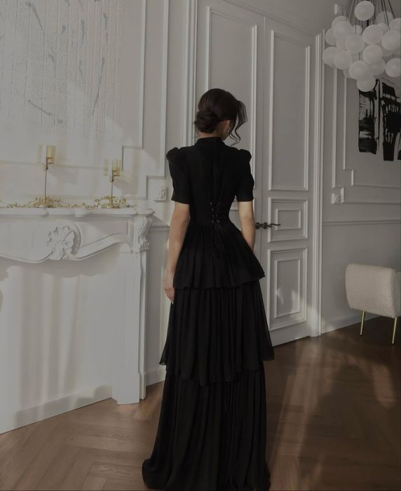 Черное платье от peach.me.kz