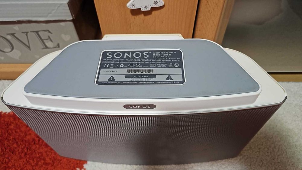 Boxă sistem audio Sonos model Play 5 wireless