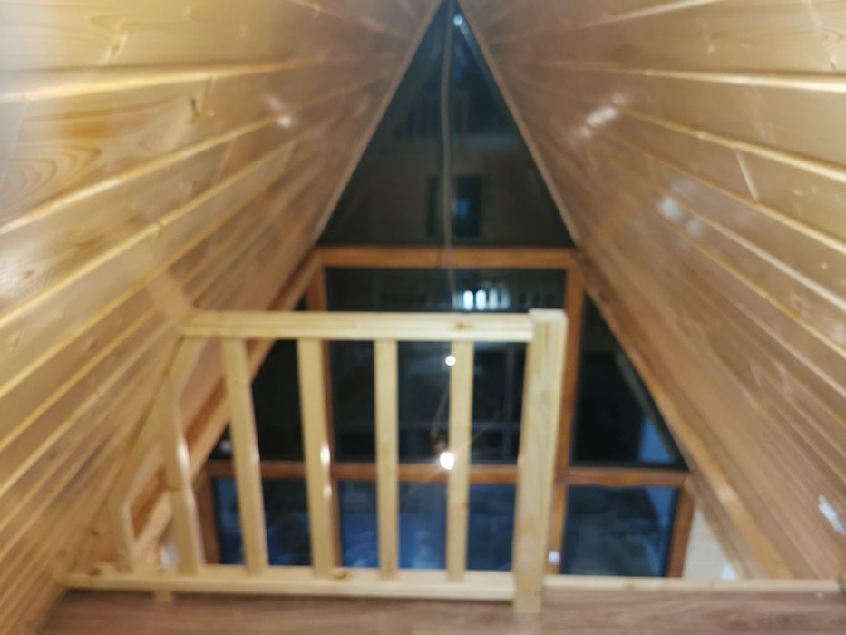 Constructii case lemn A frame sau structura usoara