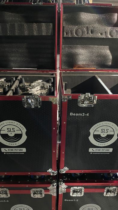 Lumini Led Par Led Bar Beam9R moving head