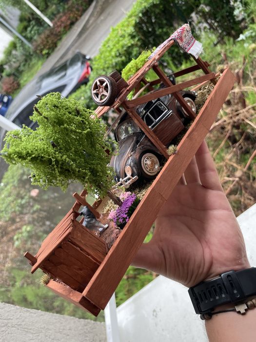 Dioramă VW Beetle