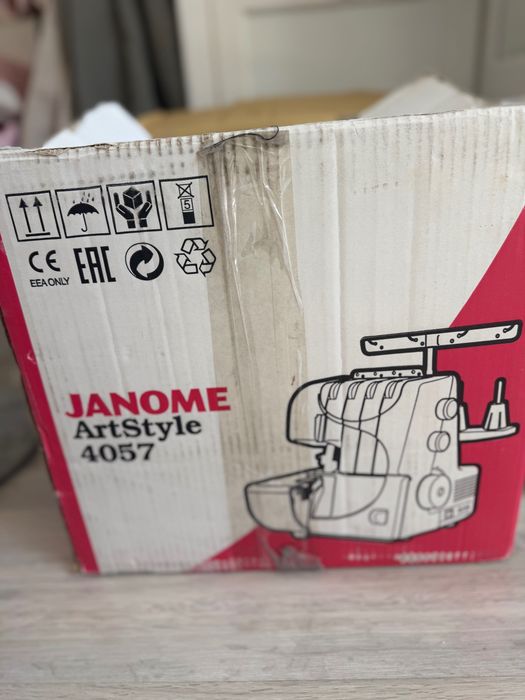 janome 4057 Оверлок