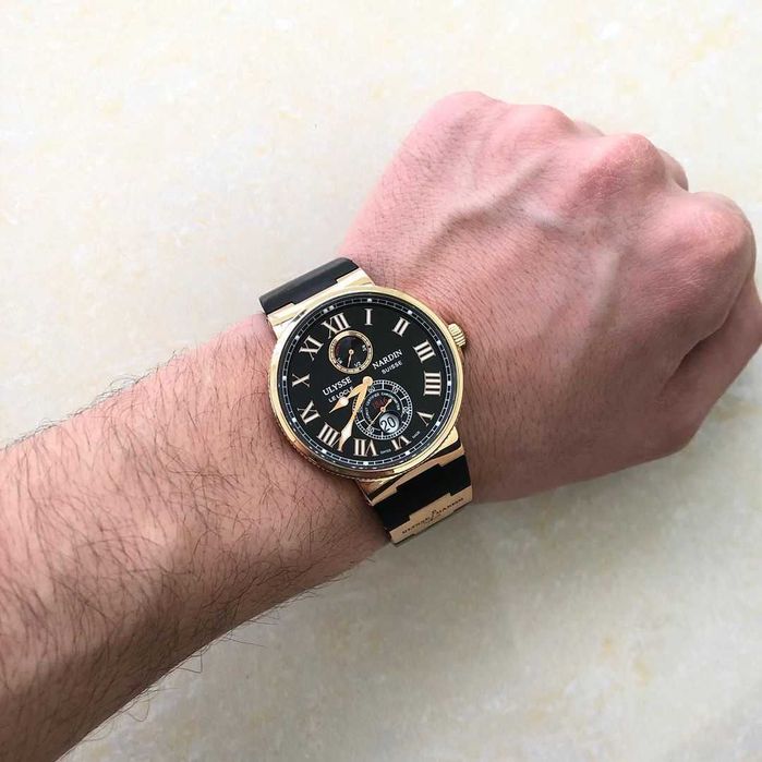 Ceas barbat  Le Locle Black