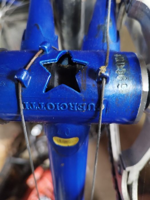 Cursiera Guerciotti, Columbus SL, Cinelli, 600 tricolor, Record, Rolls
