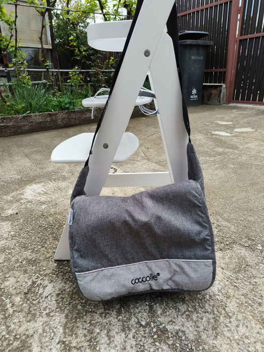 Scaun lemn bebe + geanta cadou