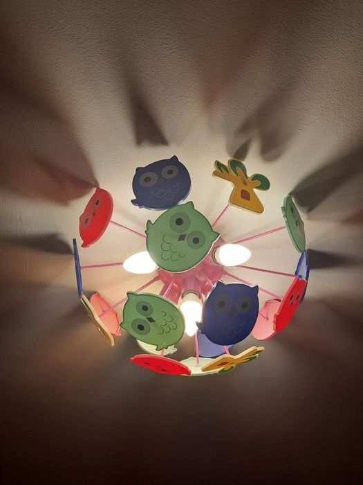 Детски полюлей с бухалчета