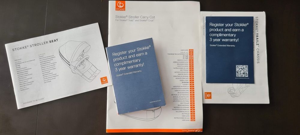 Stokke бебешка количка – 2в1