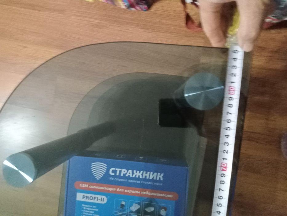 Стеклянная подставка б/у