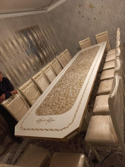 Столы Стулья Комплекты Орындык Обеденный Пуфики Трансформеры