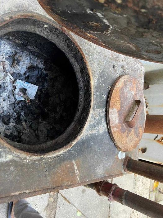 Печка металлическая для отопления дома, бани