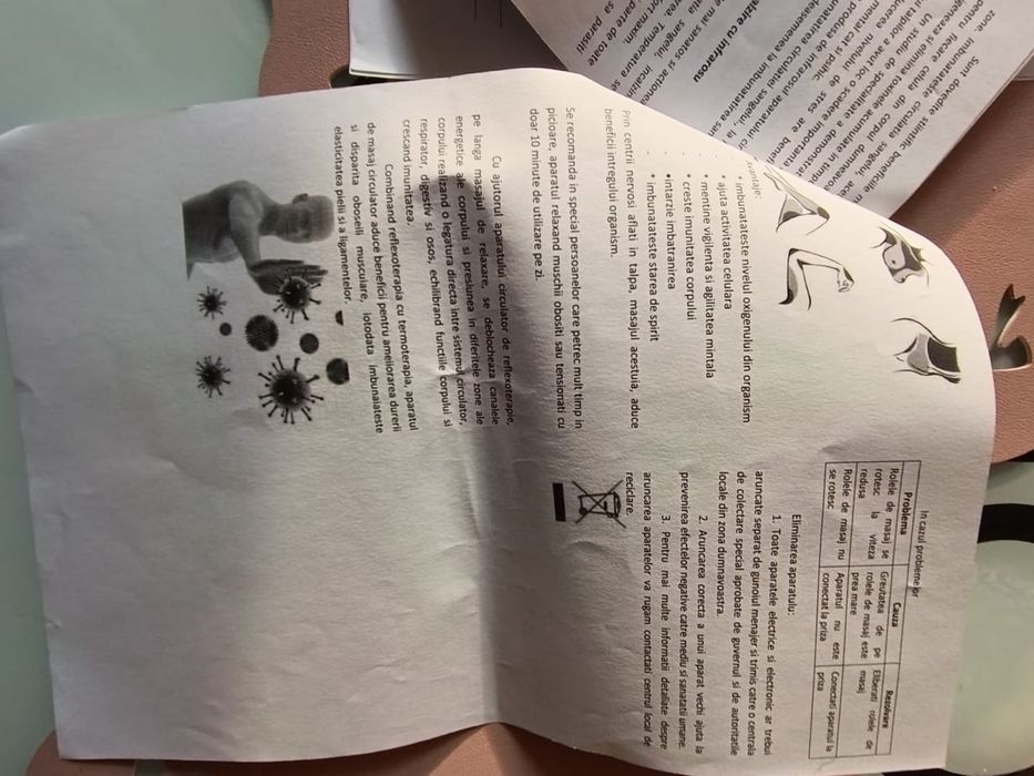 Vand aparat de masaj cu infrarosu