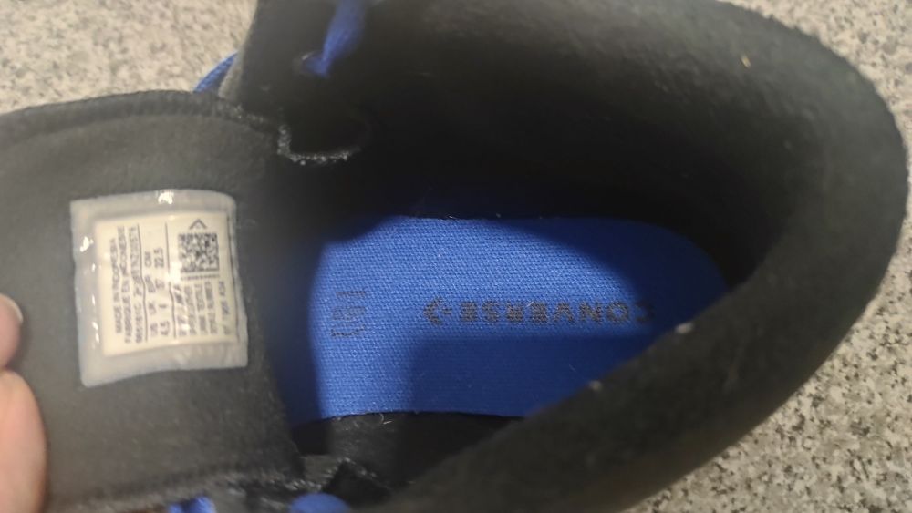 Ghete converse piele întoarsă