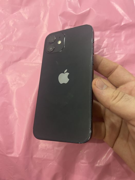 Iphone 12 crapat 128 GB Negru