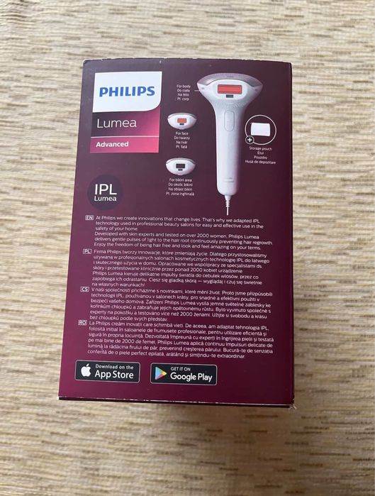Лазерен епилатор Philips Lumea Advanced