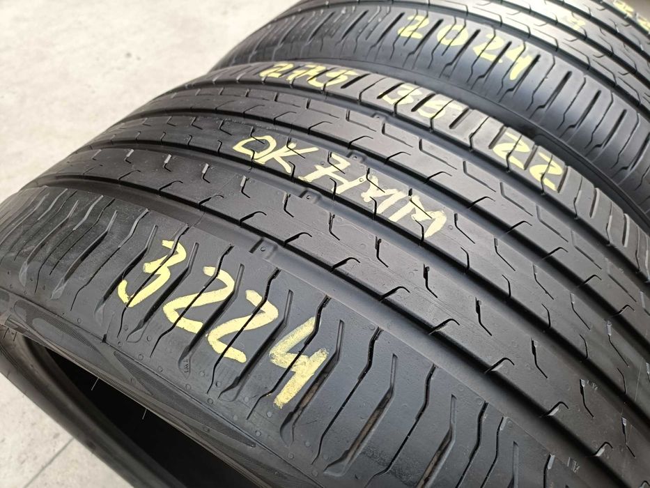 Doua anvelope vara 275 35 22 continental ecocontact 6 dot 2024
