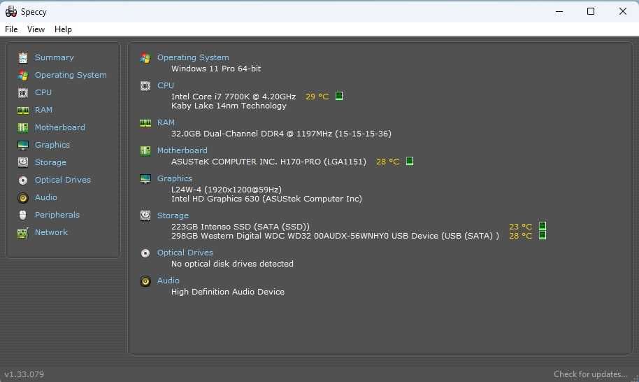 Placa de baza Asus H170-Pro soket 1151 Intel Gen 6 si 7 Slot M2