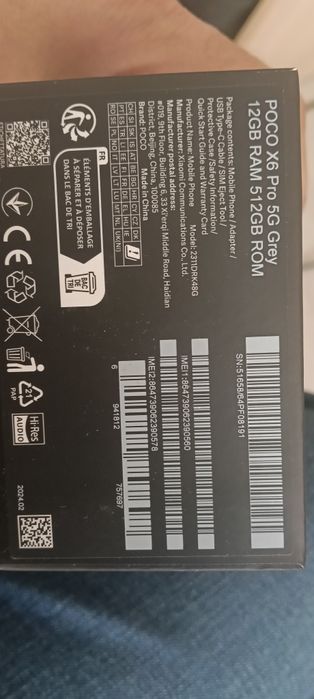 Poco X6Pro 5G смартфон аккум 97%