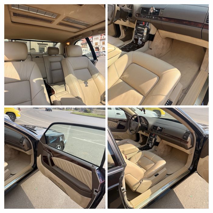 Mercedes CL500 C140 W140 Balena Coupe 1996 atestata istorica Schimb cu SPYDER sau ATV