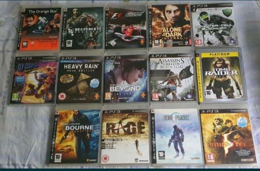 [PS3] Vând 58 jocuri originale pentru PlayStation 3 //poze reale