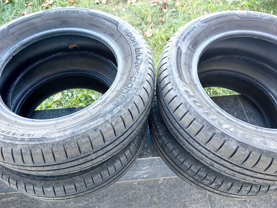 Vand 4 cauciucuri de vara Dunlop 195/65 R15