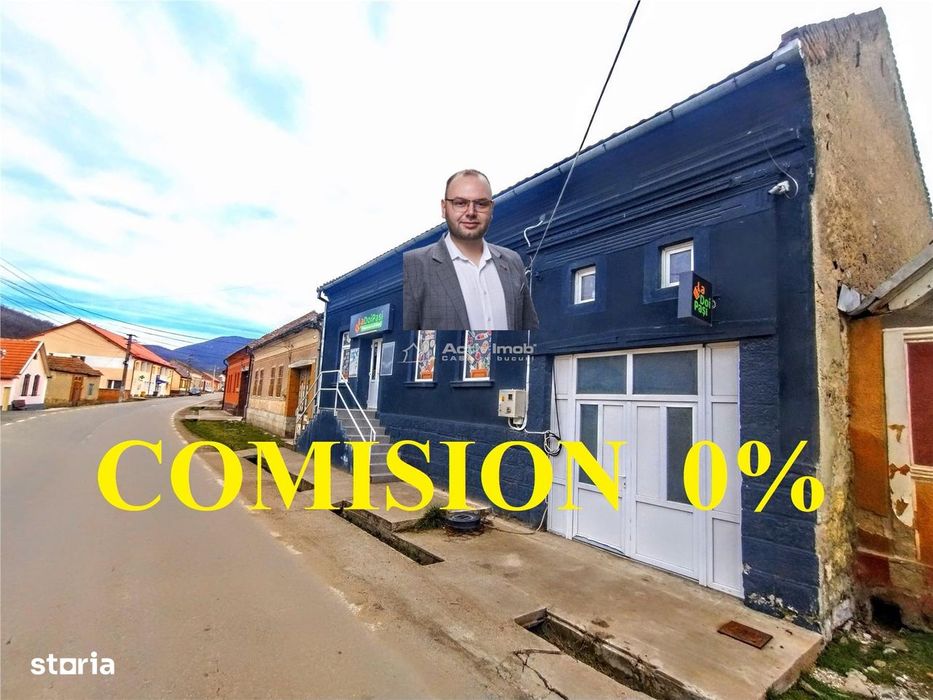 Ciclova, Casa cu Spatiu Comercial la Sosea, ZERO COMISION