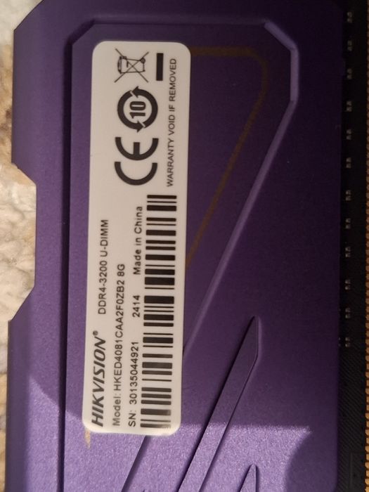 Озу hikvision ddr4 3200mhz